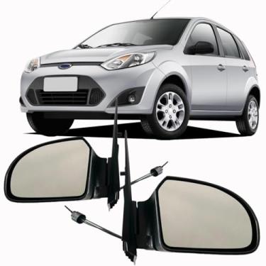 Imagem de Par Retrovisor Fiesta 2002 à 2014 com Controle