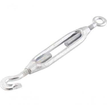 Imagem de Esticador Para Cabo Aço 5-16 Gancho X Olhal Leve Galv Vonder