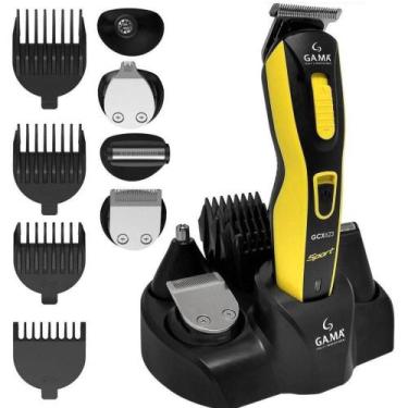 Imagem de Maquina de Cortar Cabelo Gama Italy GCX-623 Sport Amarela Bivolt, Amar