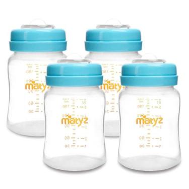 Imagem de Recipientes de armazenamento de leite materno Matyz Wide Mouth 180ml, 