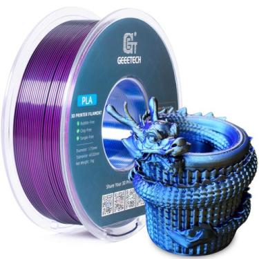 Imagem de Filamento para impressora 3D Geeetech Silk PLA 1,75 mm 1 kg