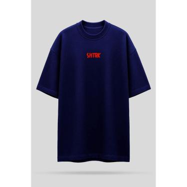 Imagem de Camiseta Oversized Shatark Tom - Azul Marinho-Masculino