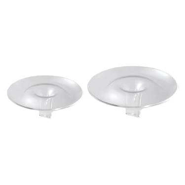 Imagem de Wswqop Pacote com 2 Vasos de Flores, Suporte para Arranjos de Flores, Suporte para Decoração de Mesa, Ornamento, Transparente, para Escritório, Lareira, Entr