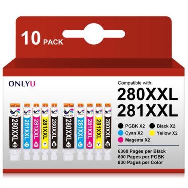 Imagem de Cartucho de tinta de substituição ONLYU para impressora Canon PIXMA