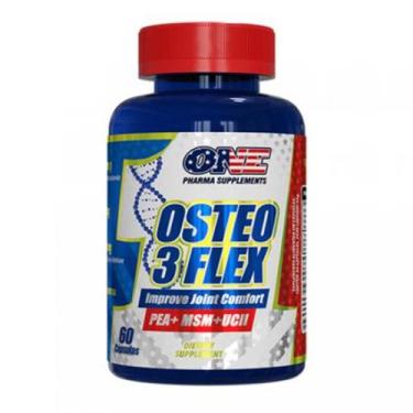 Imagem de Osteo 3 Flex 60 caps (PEA + MSM + UCII) - One Pharma Supplements