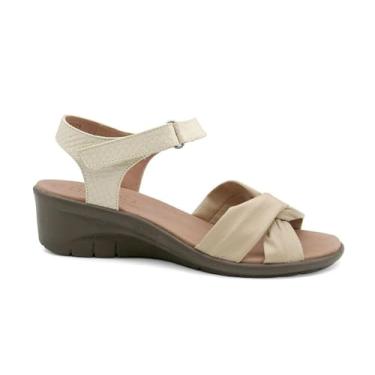Imagem de Sandália Feminina Opananken Alexxa Anabela 42612