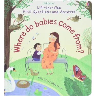 Imagem de Ltf First Q & A Where Do Babies Com - Usborne Publishing