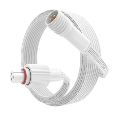 Imagem de Cabo de extensão para luzes externas Govee, cabo de extensão IP68 à prova d'água, compatível com Govee H705A H705B H705C H706A H706B H706C e outros sistemas de iluminação externa permanente (3 m)