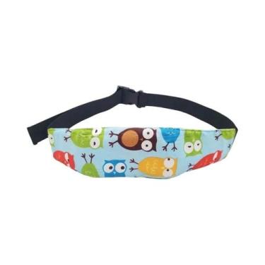 Imagem de Suporte De Cabeça Ajustável Para Bebê Em Cadeira De Carro, Almofada De