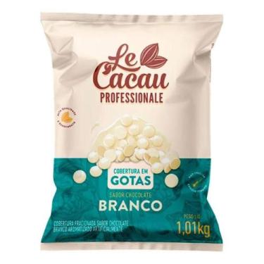 Imagem de Chocolate gotas chocolate branco lecacau 1,01kg