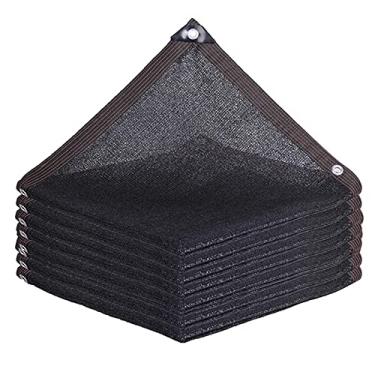 Imagem de Pano para sombra com bloqueador solar para estufa ao ar livre, rede de sombra com ilhoses, rede de espessamento de 80% de taxa de sombreamento, para proteção de plantas e flores