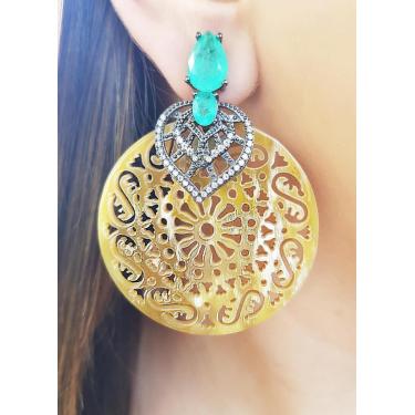 Imagem de Brinco - Mallorca HORN FUSION