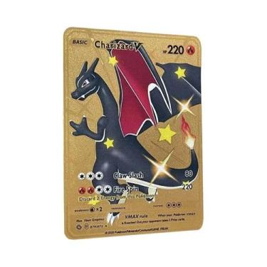 Imagem de Conjunto De Cartas Metálicas Pokémon Com 10.000 Pontos, Arceus, Chariz