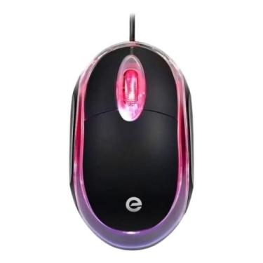 Imagem de Mouse Óptico com Fio Exbom MS-9 1000 DPI Ergonomico Preto US - Congrat