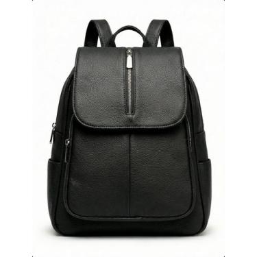 Imagem de Mochila Feminina Antifurto Couro PU Elegante e Resistente - Klizz, Pre