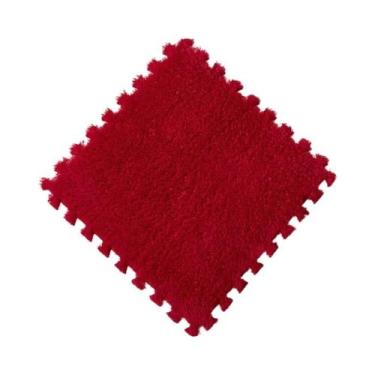 Imagem de Tapete De Brincar Infantil De Pelúcia Macia 30x30CM, Tapete De Quebra-