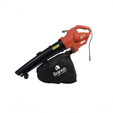 Imagem de Soprador Aspirador Folhas BSA800C 3 em 1 com Recolhedor 45L Branco 16CM 45L