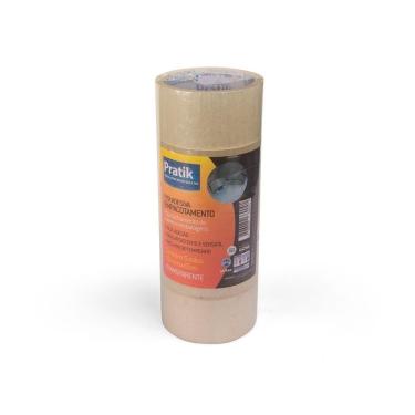 Imagem de Fita Empacotamento Pratik 48mm x 45m Transparente Embalagem com 5 Unidades