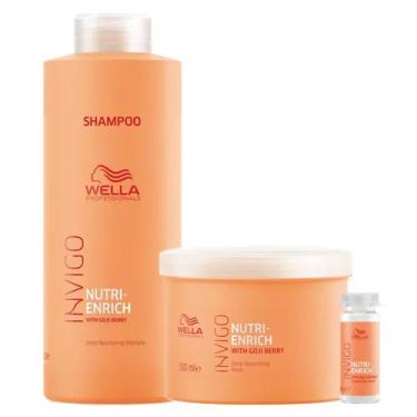 Imagem de Wella Professionals Invigo Nutri-Enrich Kit - Shampoo + Máscara + Séru