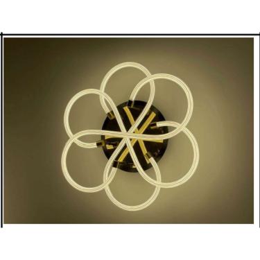 Imagem de Paflon/Arandela Flor Moderno em Led 3000k 62w D60 cm