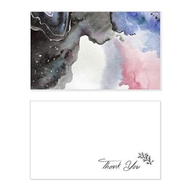 Imagem de Tinta aquarela abstrata sombreamento cartão de agradecimento aniversário aniversário comemoração casamento agradecimento
