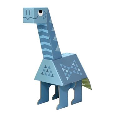 Imagem de Krooom Dinossauro De Montar Apatossauro Azul