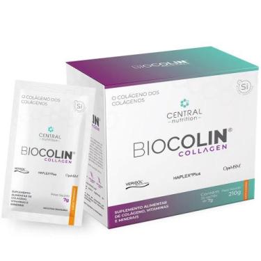 Imagem de Biocolin Collagen - 30 Saches 7G Cada - Tangerina - Central Nutrition