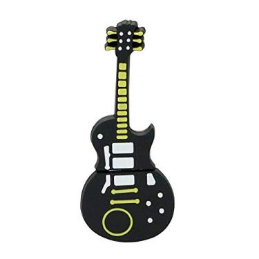 Imagem de 32 GB Guitarra Preta USB Flash U Stick Pen Drive USB 2.0 PenDrive Memory Flash Drive U Disk Device USB Drive USB Stick Flash Disk