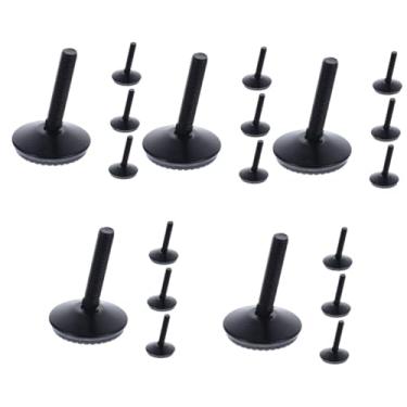 Imagem de OSALADI 20 Peças Ajustam A Almofada Do Pé Pés De Nivelamento Pernas Para Levantador De Perna De Mesa Para Móveis Móveis Externos Móveis Externos Pernas De Mesa Resistentes Nivelador