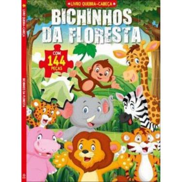 Imagem de Bichinhos da Floresta Livro Quebra-Cabeça