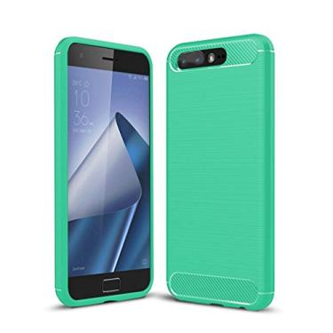 Imagem de Capa ASUS ZenFone 4 Pro ZS551KL, sensação macia, proteção total, anti-arranhões e impressões digitais + capa de celular resistente a arranhões para ASUS ZenFone 4 Pro ZS551KL