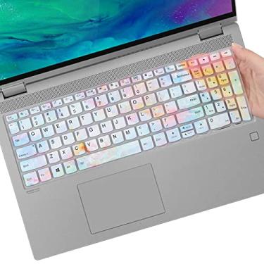 Imagem de Capa de teclado para Lenovo Yoga 7i 15.6, 17.3 Ideapad 3/Ideapad 5, Lenovo Flex 5 15.6, Yoga Slim 7 15, ideaPad 3i 15, ideaPad Slim 7 15.6, ThinkBook 15p, ThinkBook 15 G2 G3 -Color