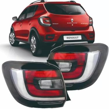 Imagem de Lanterna Traseira Sandero 2015 2016 2017 2018 2019 2020 Fumê UNIDADE LADO:ESQUERDO (MOTORISTA)