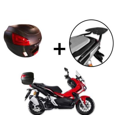 Imagem de Baú 29 litros Awa Proos com Bagageiro para Honda ADV 150 2021+, Preto