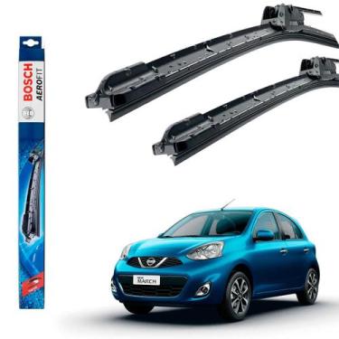 Imagem de Jogo Palheta Limpador De Para brisa Dianteiro March 2012 Até 2022 Orig