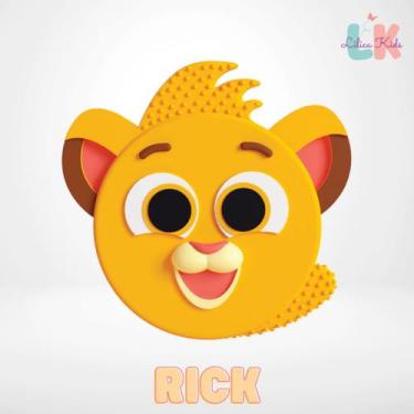 Imagem de Mordedor Bolofofos com Texturas Macio para Bebês + 4 meses Pow Rick ou