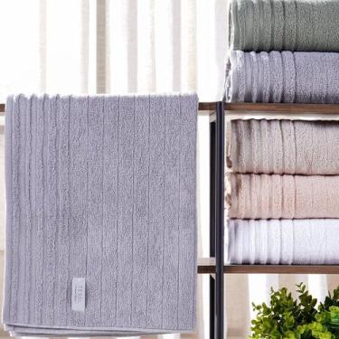 Imagem de Kit Toalha de Banho e Rosto Glamour 100% Algodão 450g/m² - Tessi, Zinc