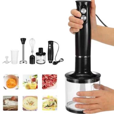 Imagem de Mini Mixer Moedor Alimento Batedor Clara Misturador Elétrico 110V - bb