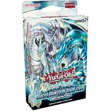 Imagem de Yugioh Deck Estrutural Saga Do Dragão Branco de Olhos Azuis - Konami