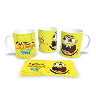 Imagem de Canecas de Porcelana Personalizadas Halloween 3 - Estampa Sublimada, M