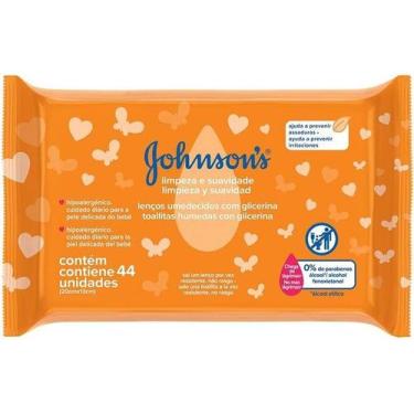 Imagem de Lenço Umedecido Johnson's Limpeza e Suavidade - 44 Unidades - JOHNSON 