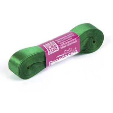 Imagem de Fita de Cetim CF003 15mmX10m Verde Bandeira 217 Progresso - Fitas Prog