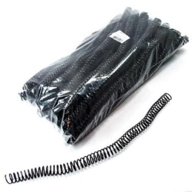 Imagem de Espiral para Caderno 14MM Preto com 100 Unidades para 85 Folhas - Plas