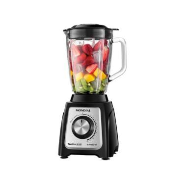 Imagem de Liquidificador Mondial Turbo Glass L-1400 GI Copo de Vidro 12 Velocida