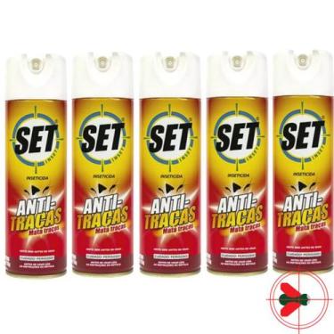 Imagem de 5 Set Inset Anti Traças De Roupas Tapetes E Biblioteca 300ml