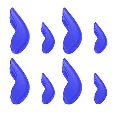 Imagem de Conjunto de 2 protetores de nariz azuis para óculos de sol Oakley Juliet