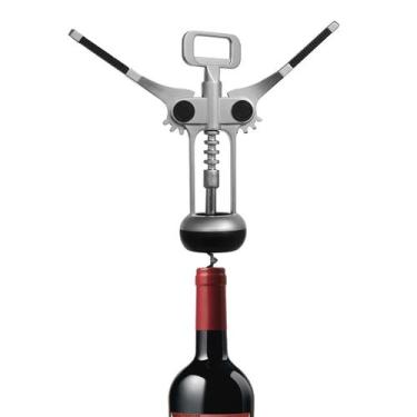 Imagem de Saca Rolhas Abridor De Vinho E Garrafas Em Metal - Art House - Zein