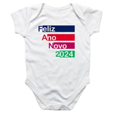 Imagem de Body intantil Ano Novo 2024 Faixas - Alearts, G