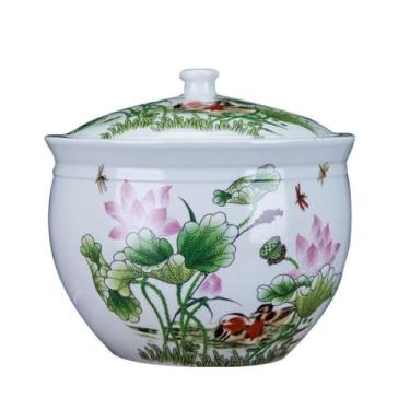Imagem de Install Sealed Storage Ginger Jar Storage Home Antique Chinese Jar Ceramic Decoration Antique Porcelain For Table Decorations Temple Jar Temple Ginger Jar Vase