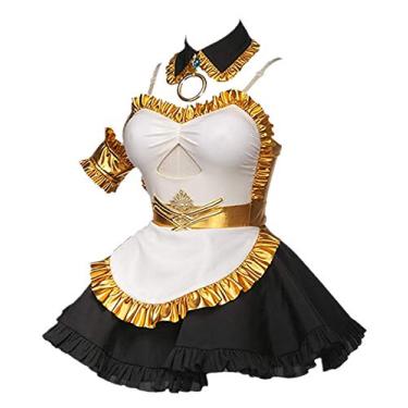 Imagem de Fate Grand Order Archer Cosplay FGO Rider Ishtar Cosplay Fantasia Astarte Maid Uniforme Fantasia Halloween, Tamanho:, Female XS